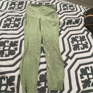 Lululemon Athletica Green Leggings